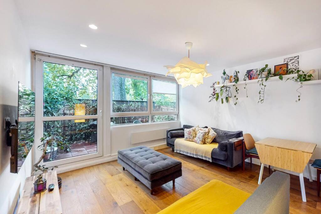 Charming 2-Bedroom Maisonette With Private Garden 伦敦 外观 照片